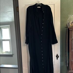 NATURAL LIFE Black Long Sleeve Dress